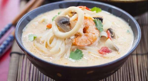 Фото: Тайский суп с креветками