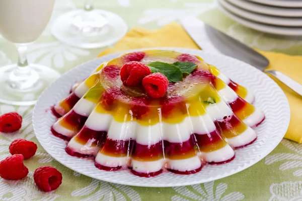 Фото: вкусные диетические блюда - ягодное желе