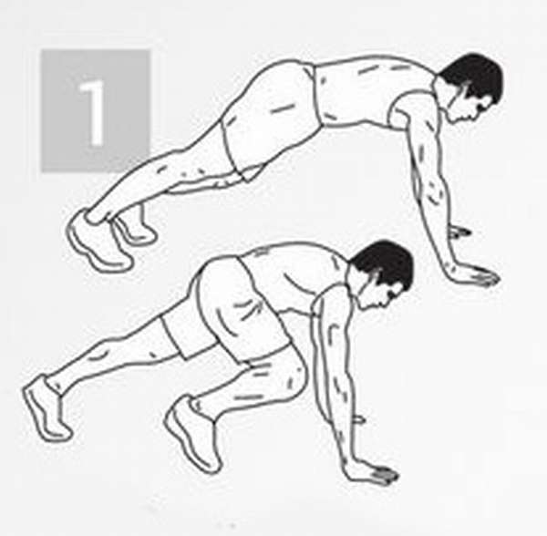 Упражнение для тренировки мышц пора: подъем ногой
