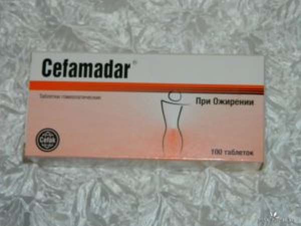 Таблетки для похудения Цефамадар: правила приёма, эффективность .