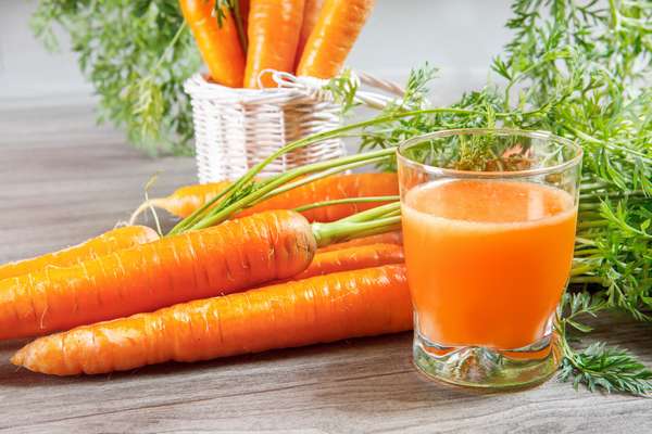 Морковь и сок из нее